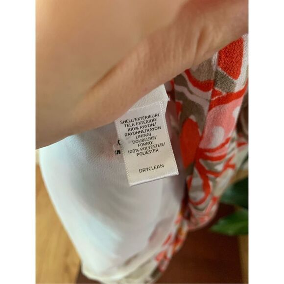 Loft beach dress with seashell design maxi size 6P - Picture 6 of 6